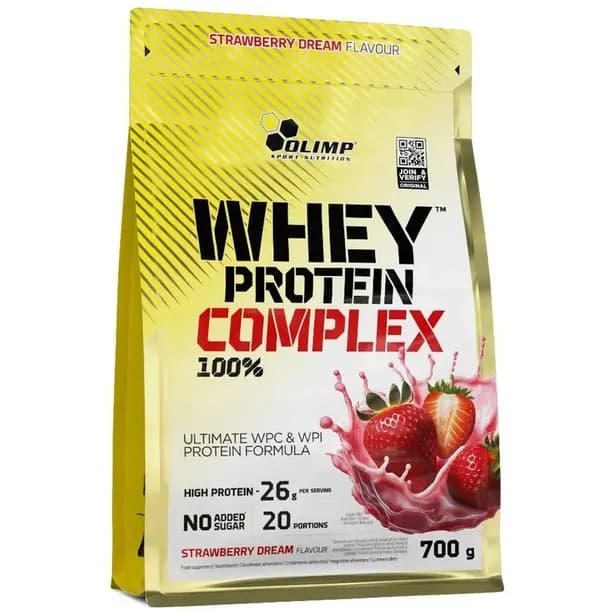Proteína Olimp Sport Nutrition Whey Protein Complex 100% Strawberry 2.270Kg / 5LBS