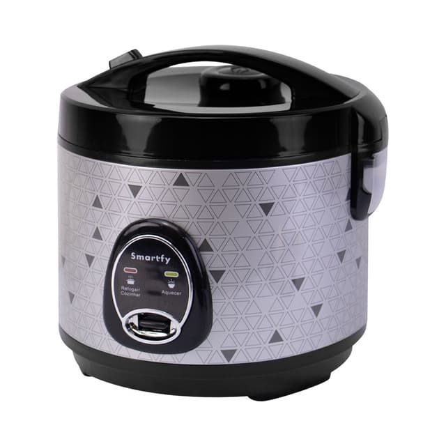 Panela de Arroz Elétrica Smartfy PE02G 700W 1.8L Preta - Cinza