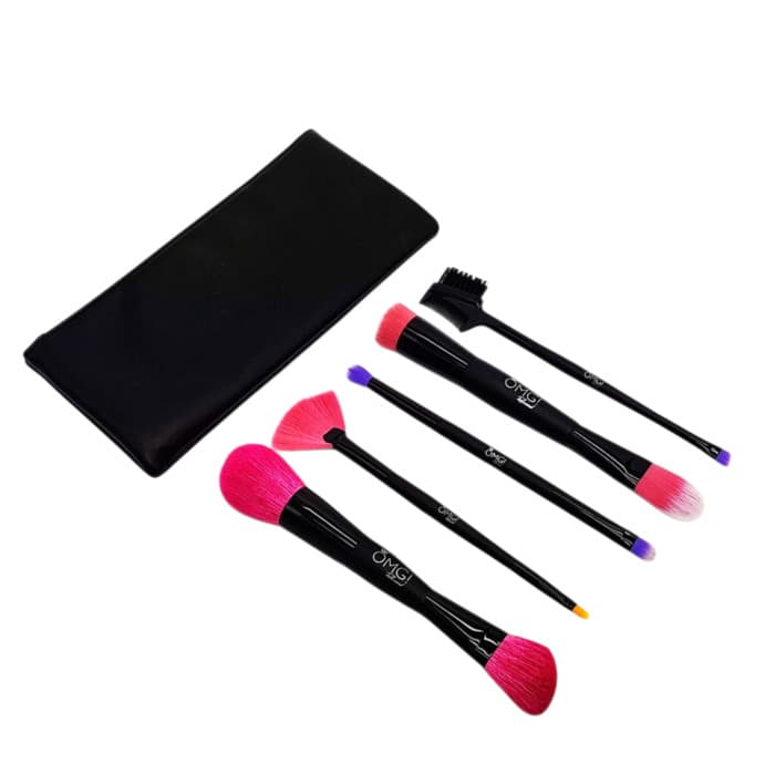Kit de Pincéis Essenciais Pro (5 Peças)