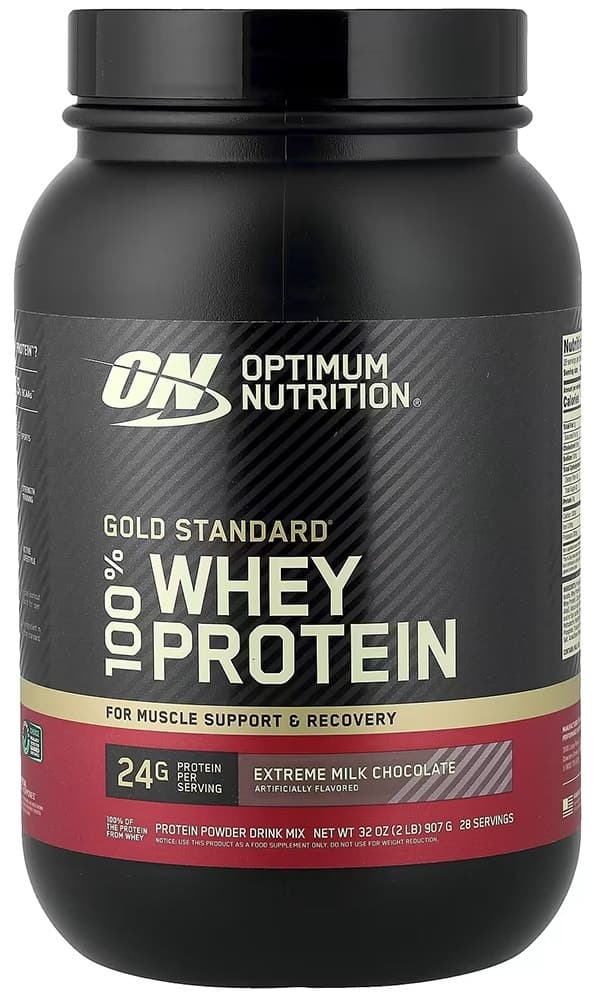 Whey Protein Optimum Nutrition Gold Standard 100% Extreme Milk Chocolate - 907G