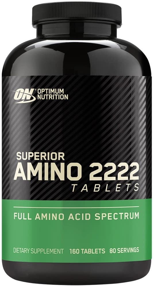 Suplemento Optimum Nutrition Superior Amino 222 Tabs 160 Tabletes