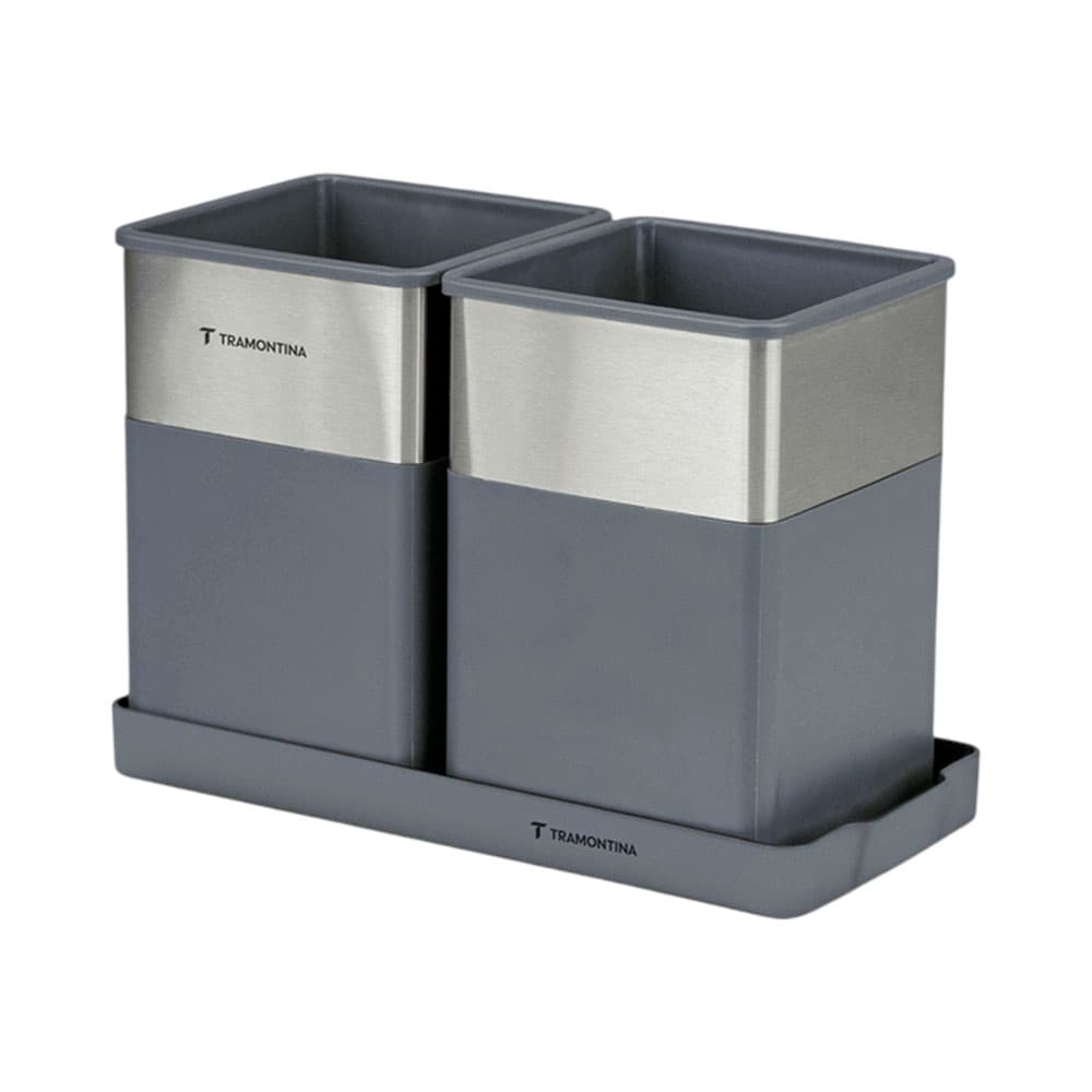 Organizador Multiuso Tramontina 61538/140 Cinza