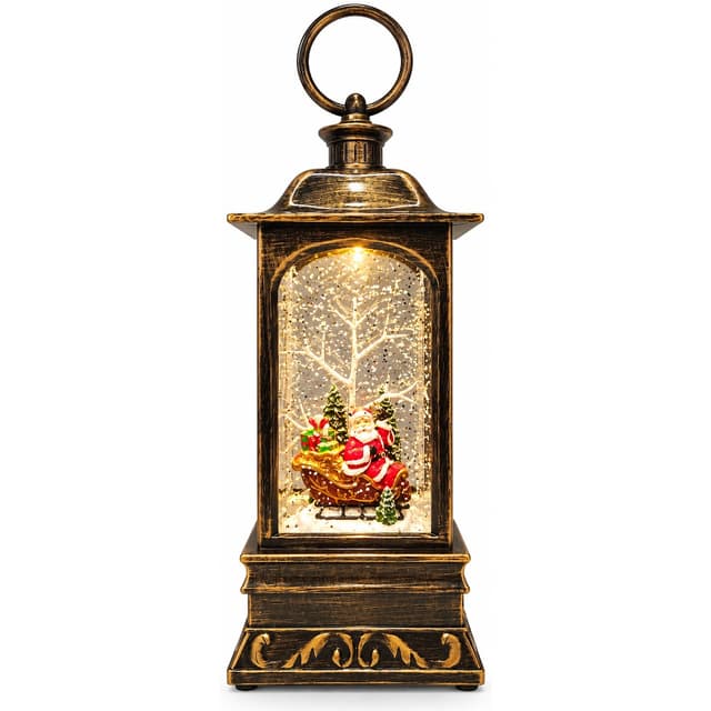 Original Adorno Navideño Lampara Papa Noel MZ-679 Usb+musica 23X9X9CM