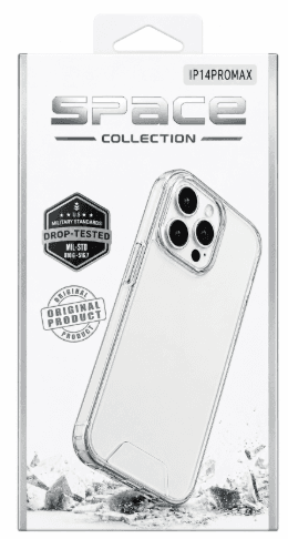 Capa Tpu Transparente Original Space iPhone 14 Pro Max