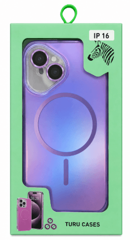 Capa Original Turu iPhone 16 Lavanda