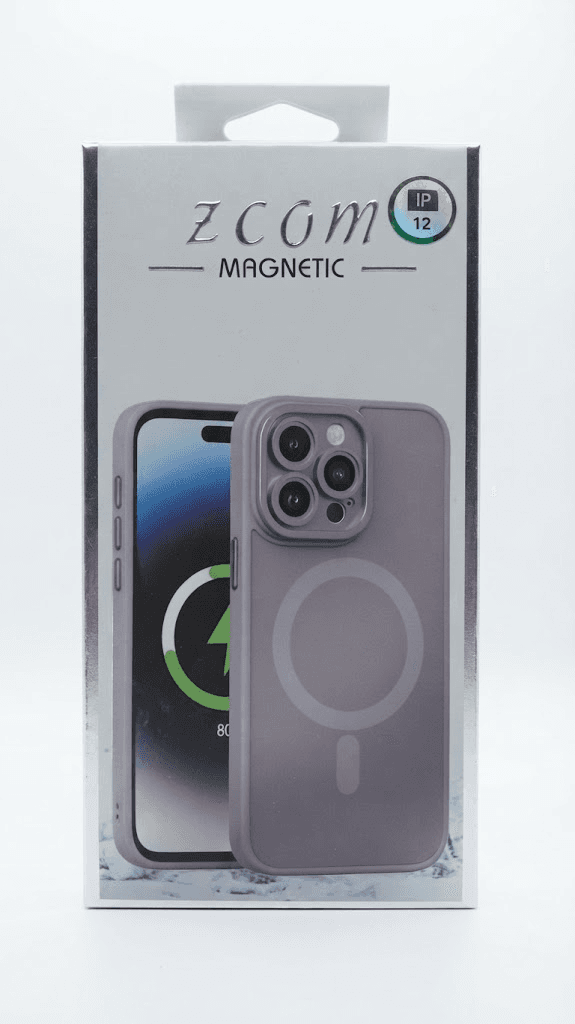 Capa Zcom iPhone 12 Magnetic Cinza