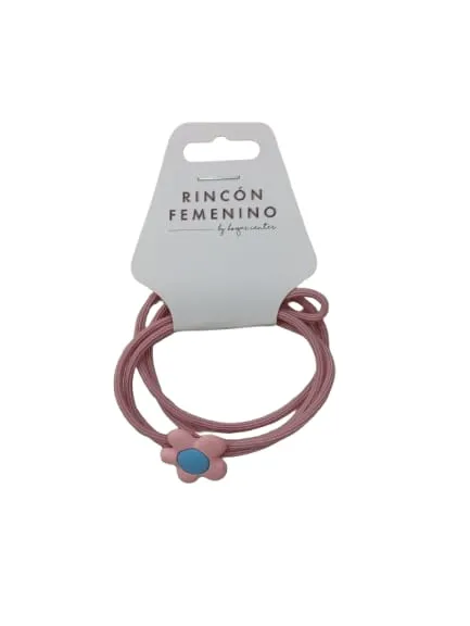 Original Goma para Cabello K51889-4 2 Peças Rosa