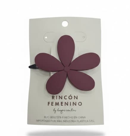 Fivela Original K61489 Flor Bordo