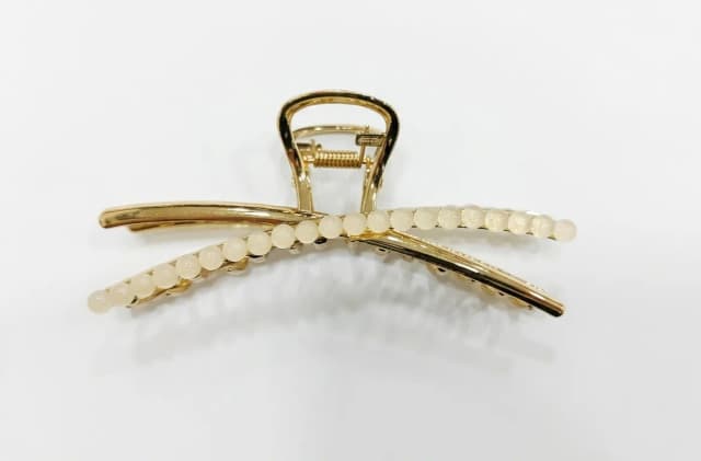 Fivela Original Hebilla Piraña K55183 com Pérolas Dourado