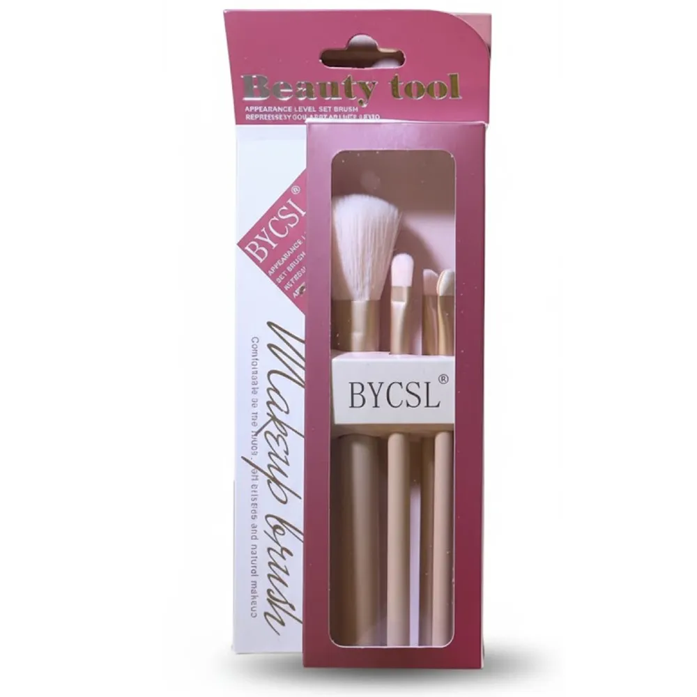 Kit Pincel Original Bycsl Mz-178 (5Un) Rosa