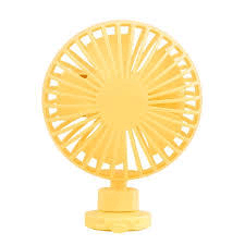 Ventilador Portátil Original Base K56426-3 Amarelo