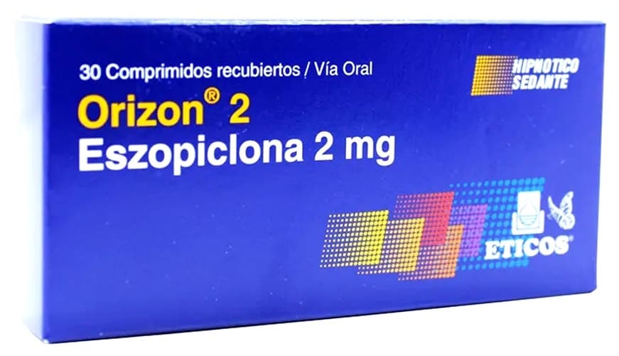 Eticos Eszopiclona 2MG (30 Comprimidos)