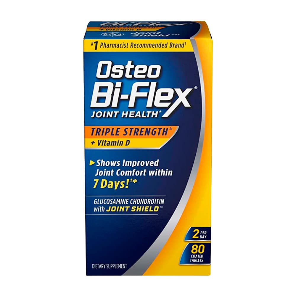 Suplemento Osteo Bi-Flex Triple Fuerza com Vitamina D 80 Tabs