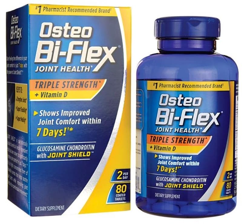 Osteo Bi-Flex Triple Strength + Vitamina D (80 Cápsulas)
