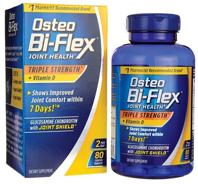 Osteo Bi-Flex Triple Strength + Vitamina D (80 Cápsulas)