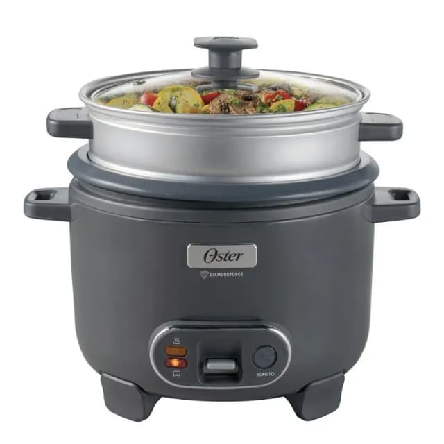 Panela de Arroz Oster 10 Xícaras Antiaderente 3 Em 1 60Hz 110V