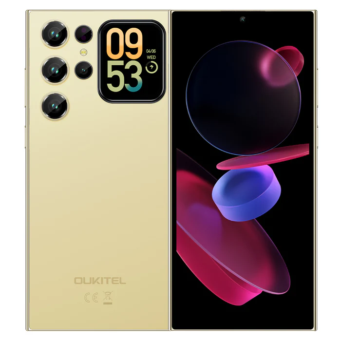 Celular Oukitel C72 Ds 128GB Dourado
