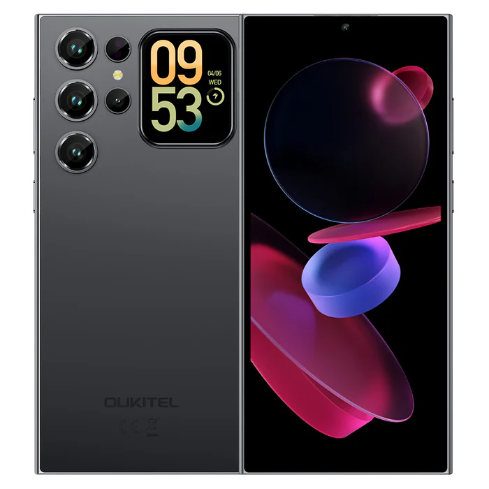 Celular Oukitel C72 Ds 128GB 4GB 6.88" Preto