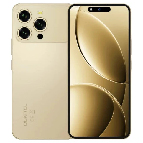 Celular Oukitel P1 Pro Dual Chip 512GB 8GB 6.7" Dourado
