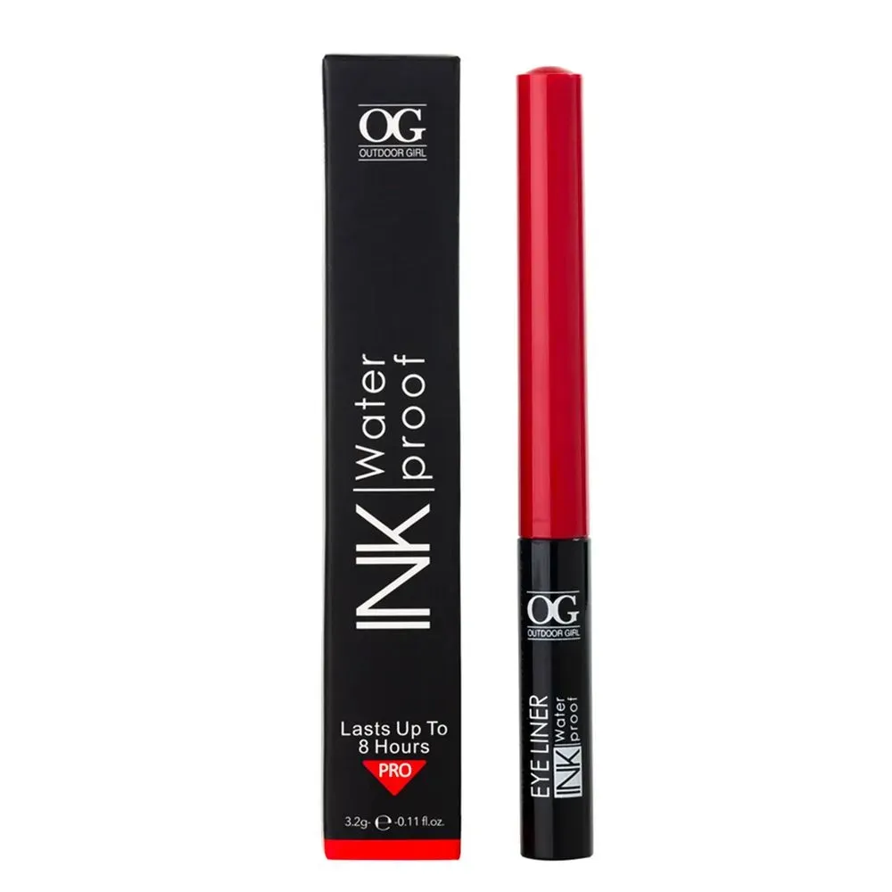 Delineador de Olhos Outdoor Girl Ink Waterproof e3626 3.2G