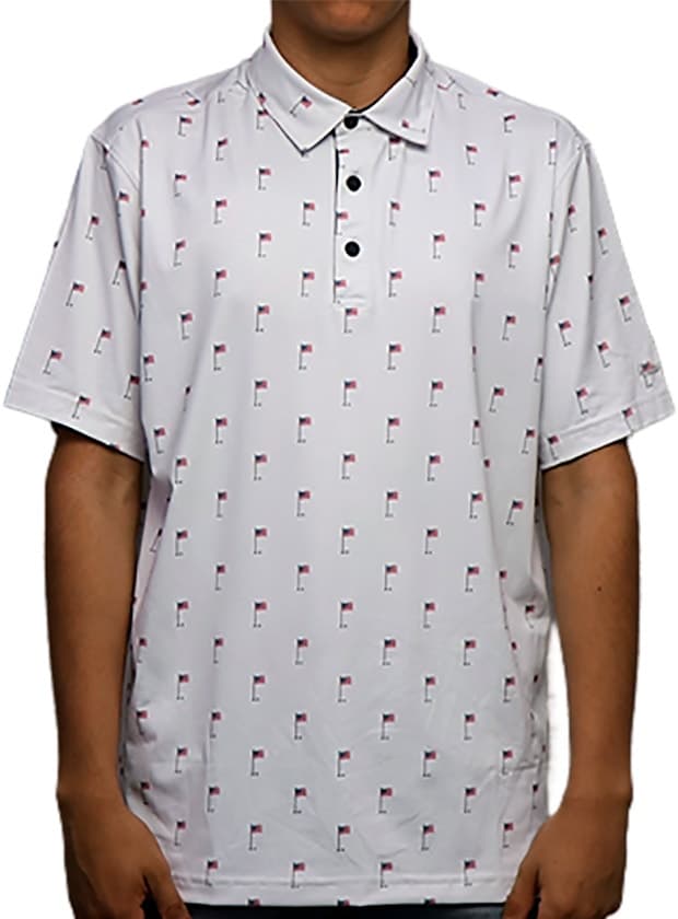 Camisa Polo Walter Hagen Mga11485 Masculina Branca