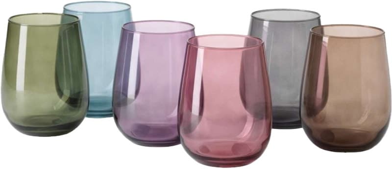 Copo de Vidro Lav Coral Gaia Gai365 475 mL