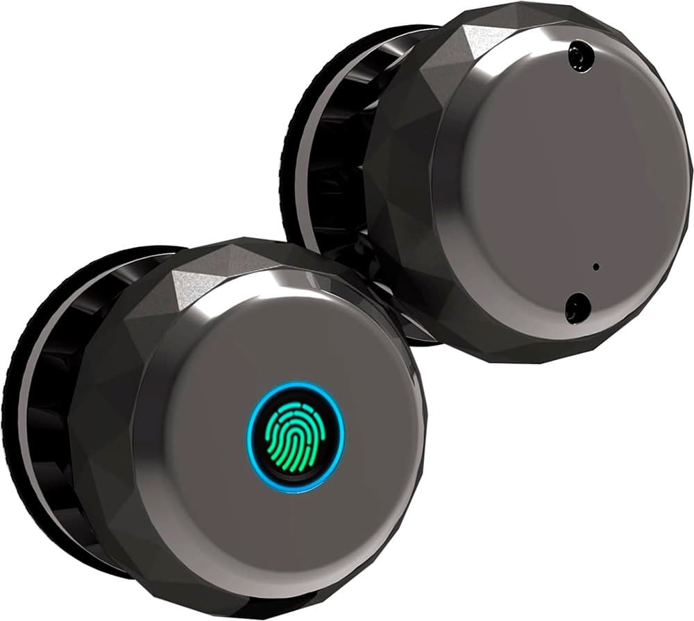 Fechadura Eletrônica 2303TY-F Spherical Fingerprint Lock Amostra