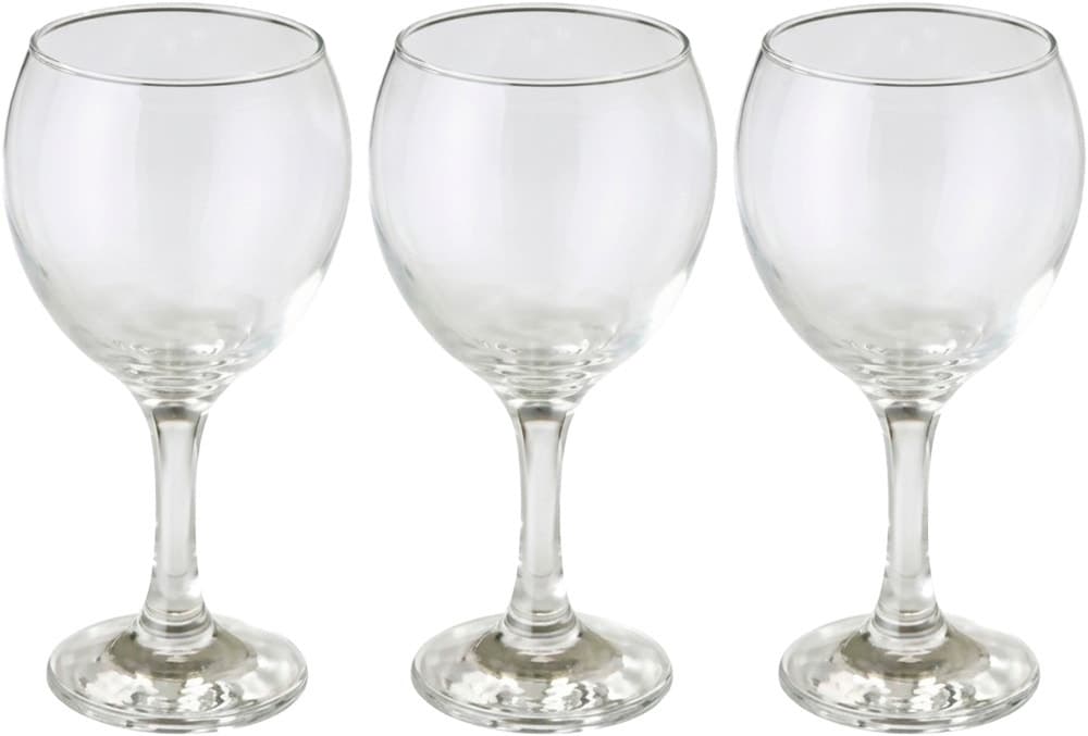 Jogo de 3 Taças de Vidro Lav Empire Wine 340mL