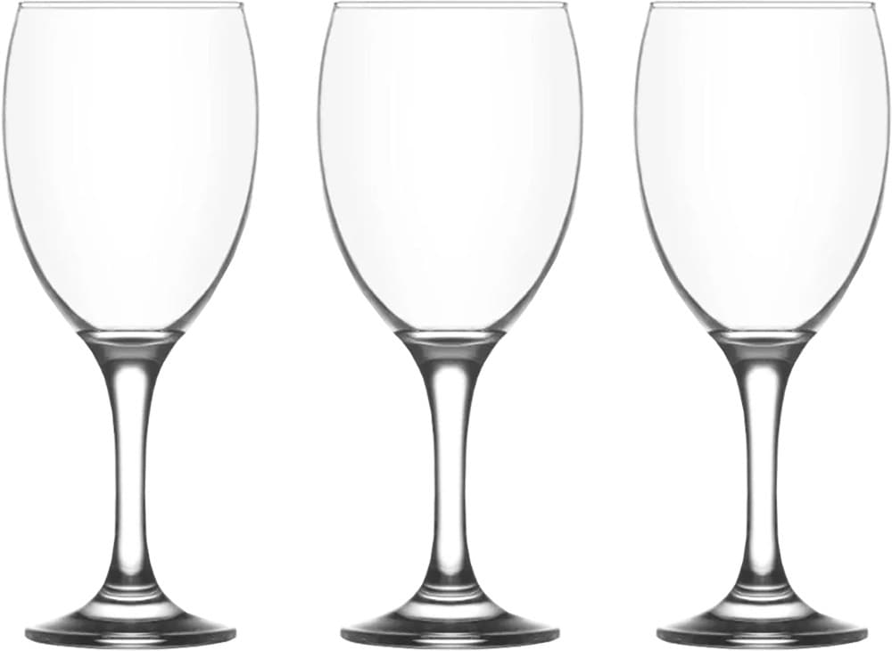 Jogo de 3 Taças de Vidro Lav Empire Wine Emp573 590mL
