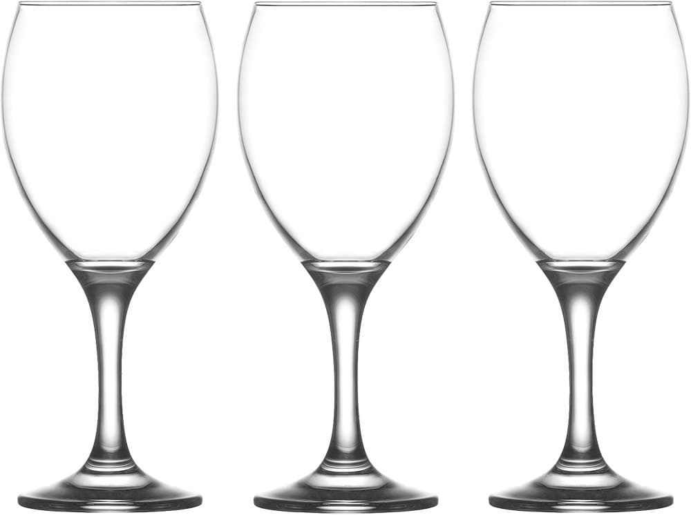 Jogo de 3 Taças de Vidro Lav Empire Wine Emp583 445mL