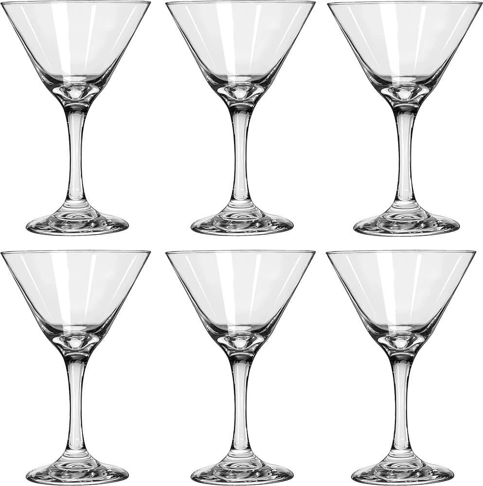 Jogo de 6 Taças de Vidro Libbey Cocktail 266mL