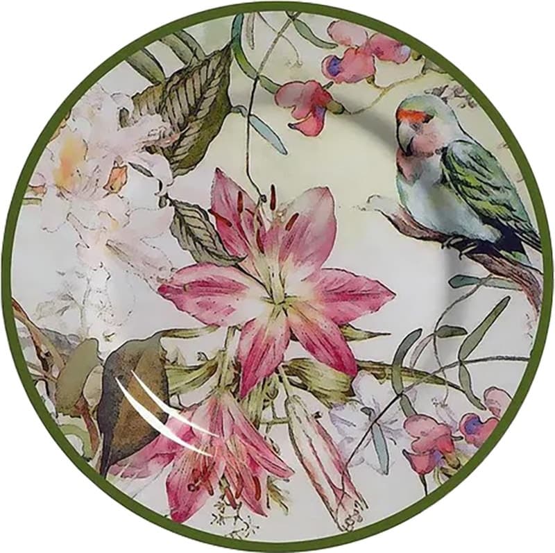 Prato de Sobremesa Alleanza Parrots 7504-103 (Unidade)