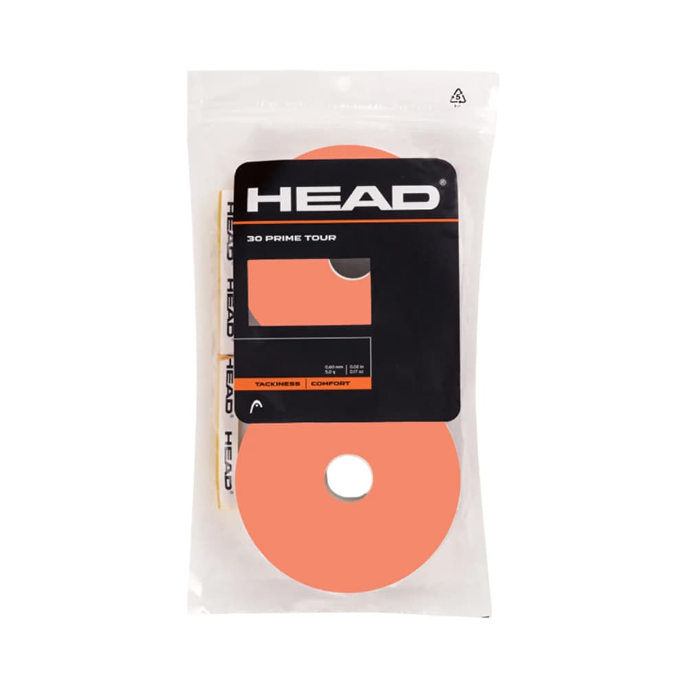 Overgrip Head Prime Tour 30 Unidades Salmão