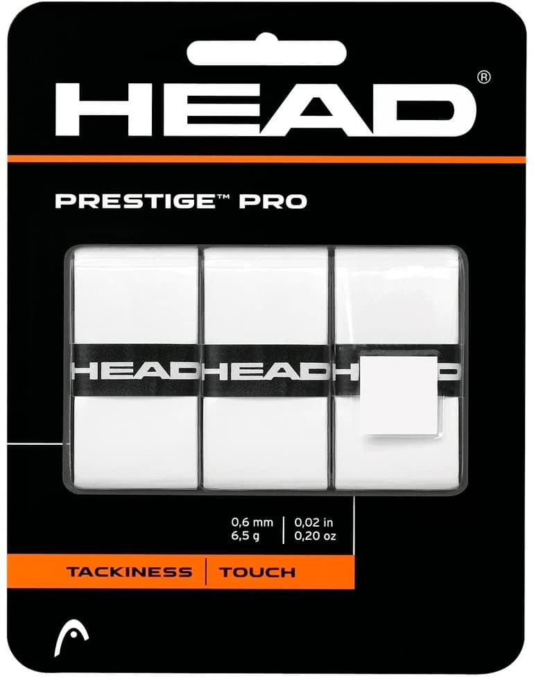 Overgrip Head Tênis Prestige Pro (3 Unidades) Branco