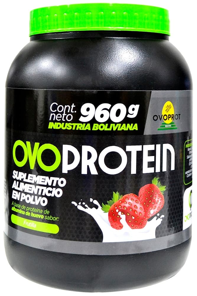 Proteína de Ovo Ovoprot Morango - 960G