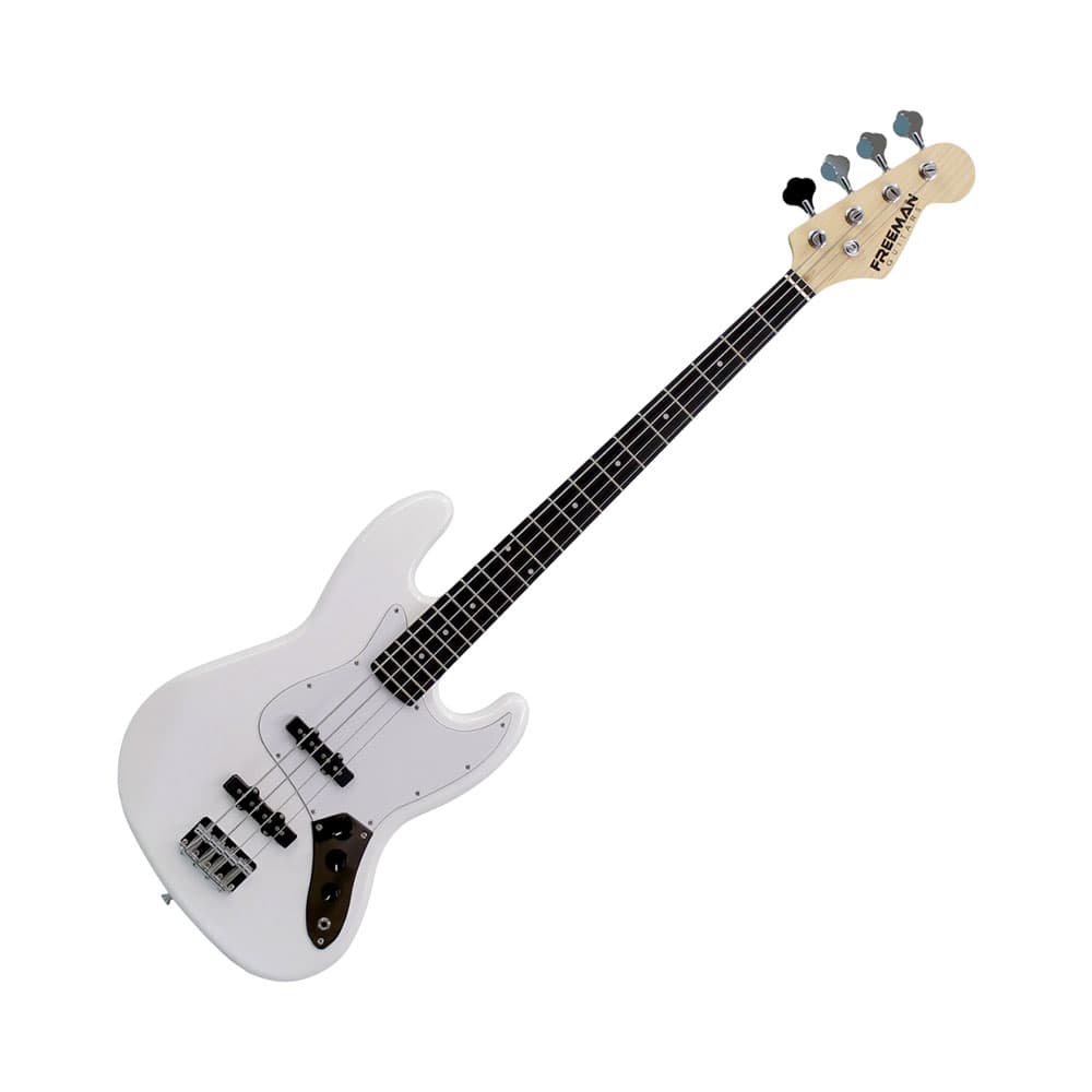 Pack Baixo Elétrico Freeman Rockstar Branco