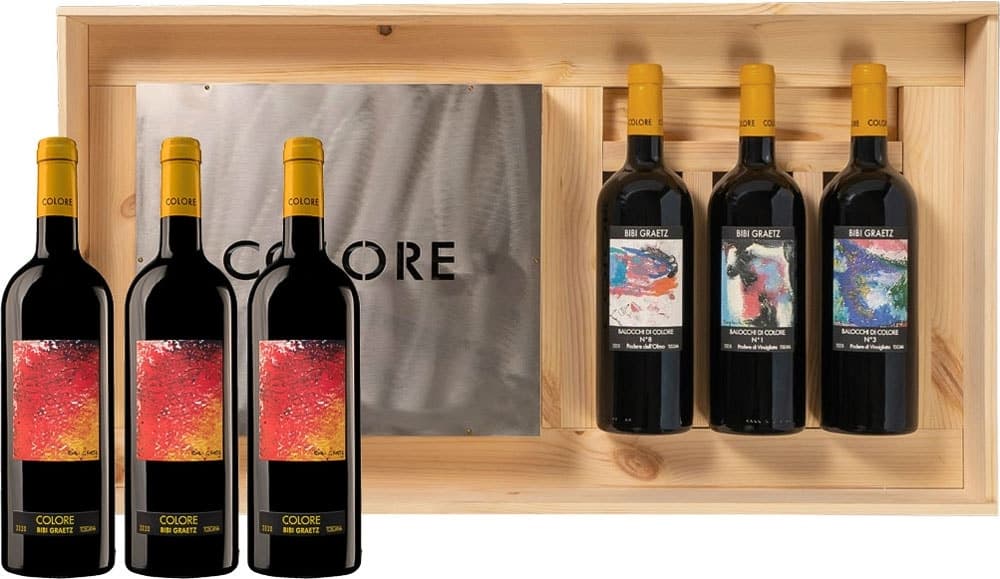 Pack de Vinhos Bibi Graetz Balocchi Di Colore 2020 (6 Unidades)