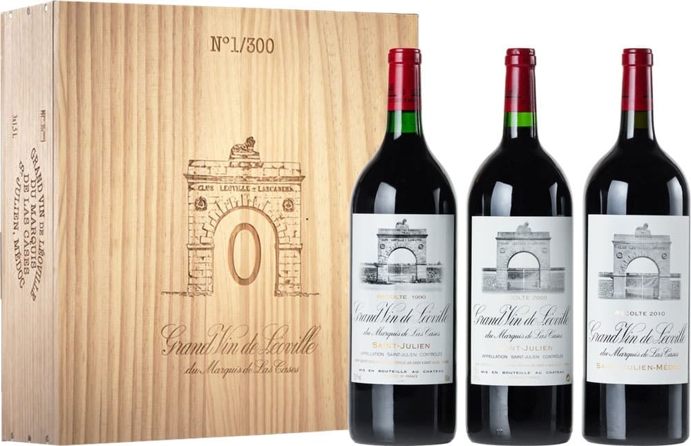 Pack de Vinhos Château Léoville Las Cases Magnum Collection (3 Unidades)