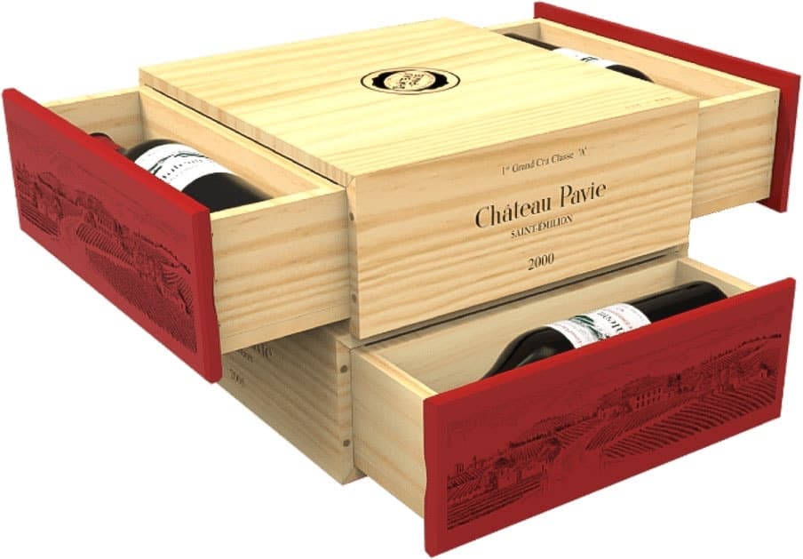Pack de Vinhos Château Pavie 1ER Grand Cru Classé (4 Unidades)
