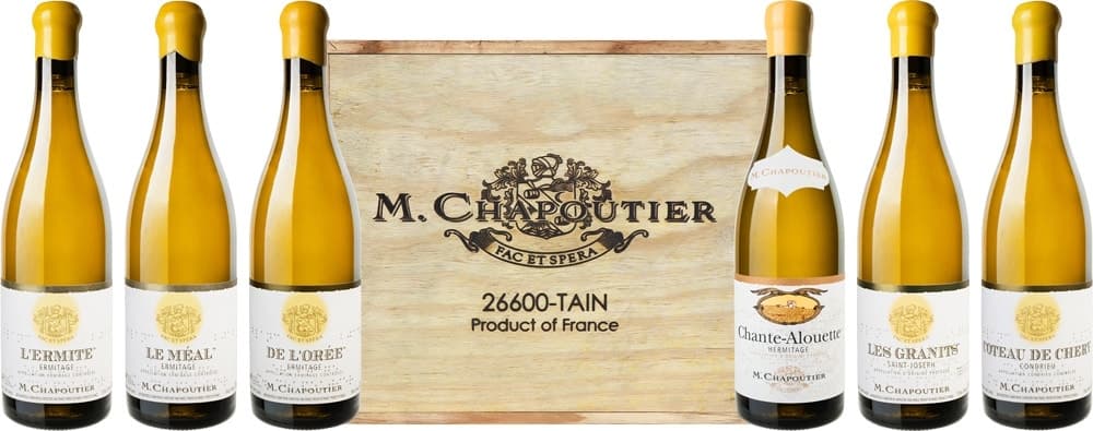 Pack de Vinhos M.Chapoutier Coffret N°1 L'Intemporel (6 Unidades)
