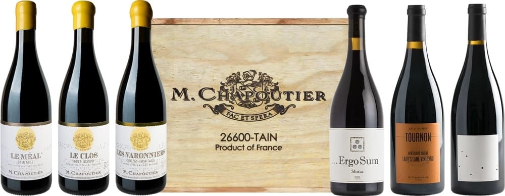 Pack de Vinhos M.Chapoutier Coffret N°2 A La Croisee Des Mondes (6 Unidades)