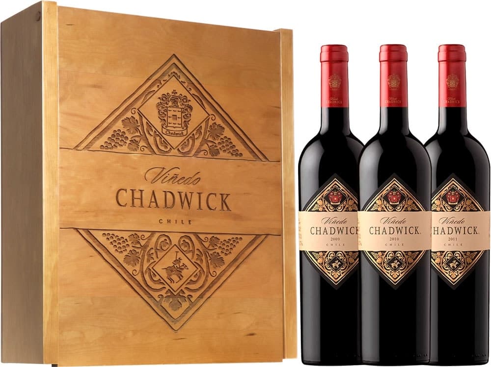 Pack de Vinhos Viñedo Chadwick Edição Biblioteca Vertical (3 Unidades)