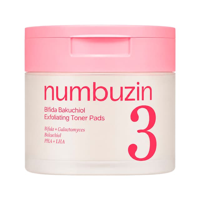 Almofadas Esfoliantes Numbuzin Bakuchiol 70 Unidades
