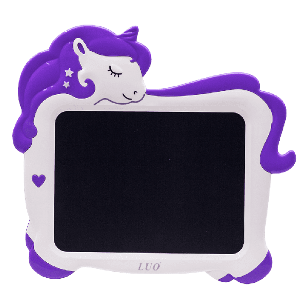 Painel de Escrita Luo Lu-A85 LCD 11" Digital Gráfico Eletrônico Portátil Placa de Desenho Manuscrito Pad para Crianças Adultos Casa Escola Escritório - Roxo