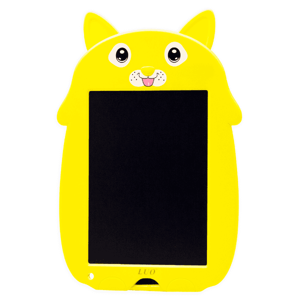Painel de Escrita Luo Lu-A75 LCD 9.0" Digital Gráfico Eletrônico Portátil Placa de Desenho Manuscrito Pad para Crianças Adultos Casa Escola Escritório - Amarelo