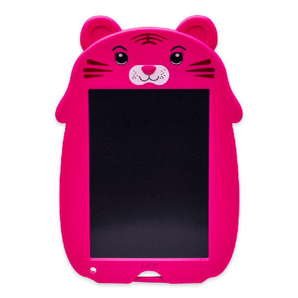 Painel de Escrita Luo Lu-A81 LCD 9.0" Digital Gráfico Eletrônico Portátil Placa de Desenho Manuscrito Pad para Crianças Adultos Casa Escola Escritório - Rosa