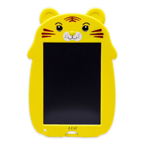 Painel de Escrita Luo Lu-A81 LCD 9.0" Digital Gráfico Eletrônico Portátil Placa de Desenho Manuscrito Pad para Crianças Adultos Casa Escola Escritório - Amarelo