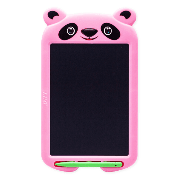 Painel de Escrita Luo Lu-A82 LCD 9.0" Digital Gráfico Eletrônico Portátil Placa de Desenho Manuscrito Pad para Crianças Adultos Casa Escola Escritório - Rosa