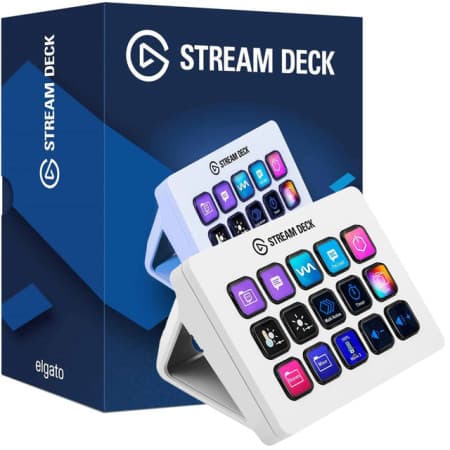 Painel Elgato Stream Deck Mk.2 15 Teclas Branco