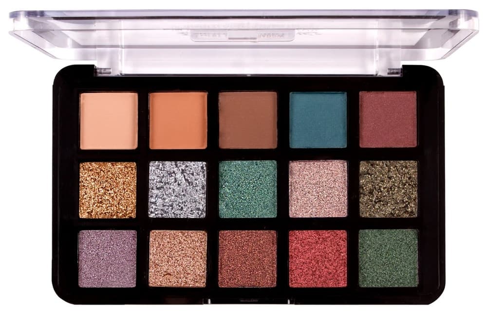 Paleta de Sombra J.cat Beauty Dia e Noite Tri-Element Dnp102 Noite - 16G (30 Cores)